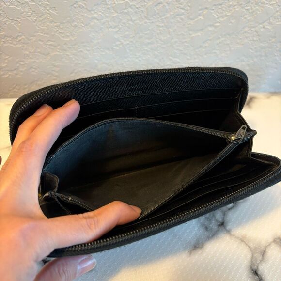 Prada Milano All Around Zip Long Wallet Black - Picture 7 of 14